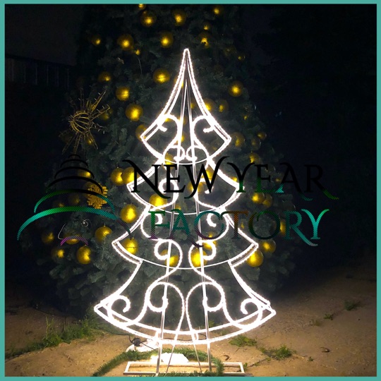 Световая, светодиодная елка