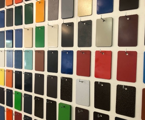 Бесплатные образцы порошковой краски