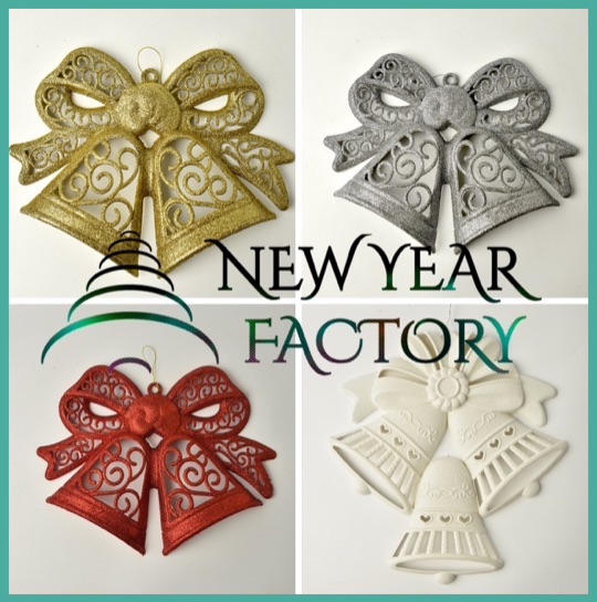 Елочная игрушка Колокольчики