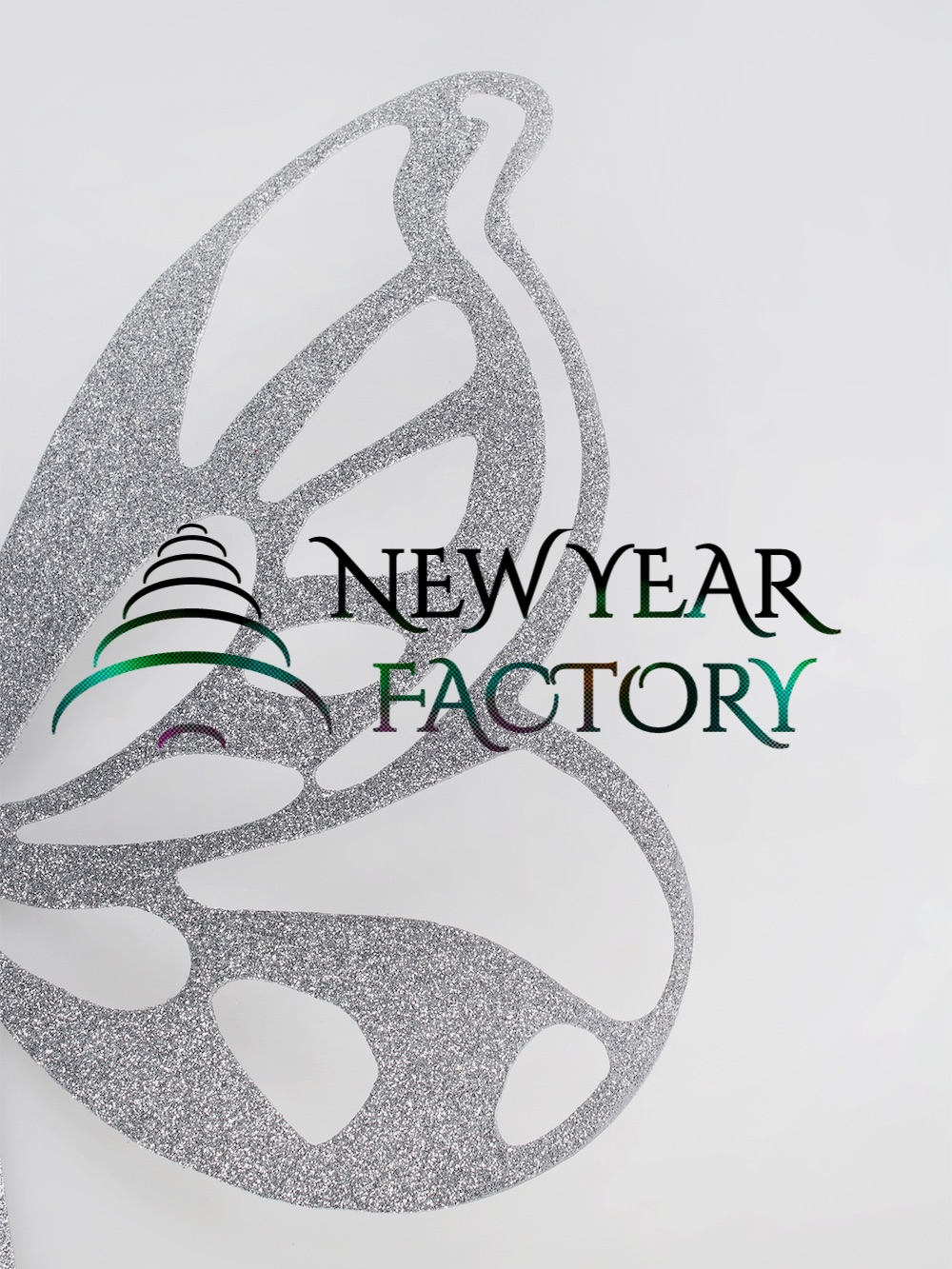 Новогодняя елочная игрушка Бабочка