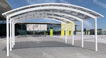 Арочный навес с дугами "ОЛИМП"