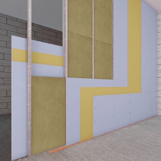 Система звукоизоляции пола (плавающая стяжка) «Барклайн Барьер ВиброСорб»