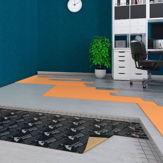 Система звукоизоляции пола (плавающая стяжка) «ВиброСорб Эласт Гидро»