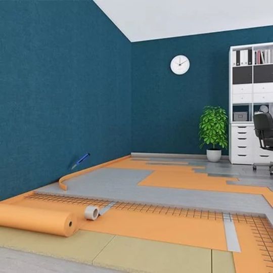 Система звукоизоляции пола (плавающая стяжка) «Барклайн Барьер ВиброСорб»