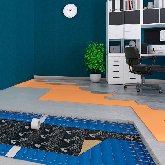 Система звукоизоляции пола (плавающая стяжка) «ВиброСорб Эласт ГидроПлюс Макс»