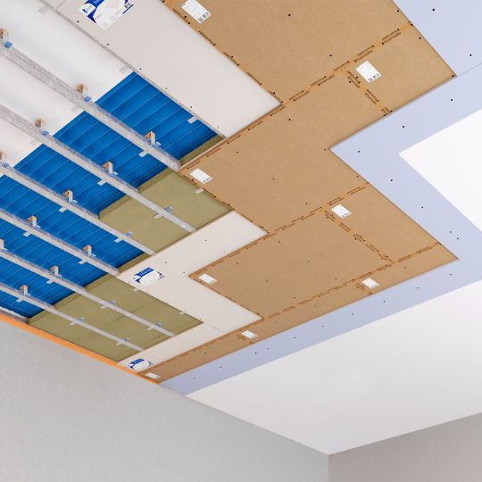 Каркасная система звукоизоляции потолка «Барклайн Базовая Кварц Плюс»