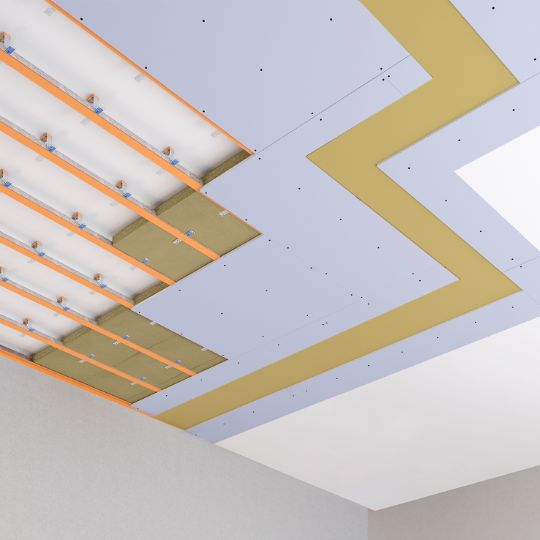 Каркасная система звукоизоляции потолка «Барклайн Барьер Мембрана 4К»