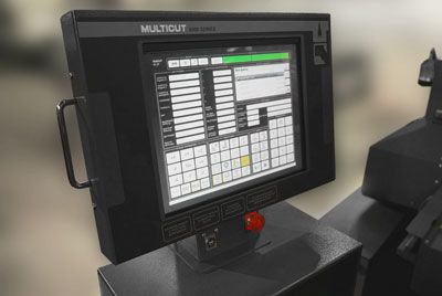 Панель оператора станка для фрезерной резки