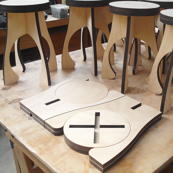 Сборная мебель из фанеры