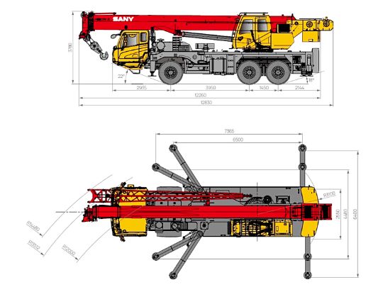 STC300T5-5 габаритные размеры