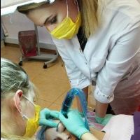 практика на моделях курса пудровые брови