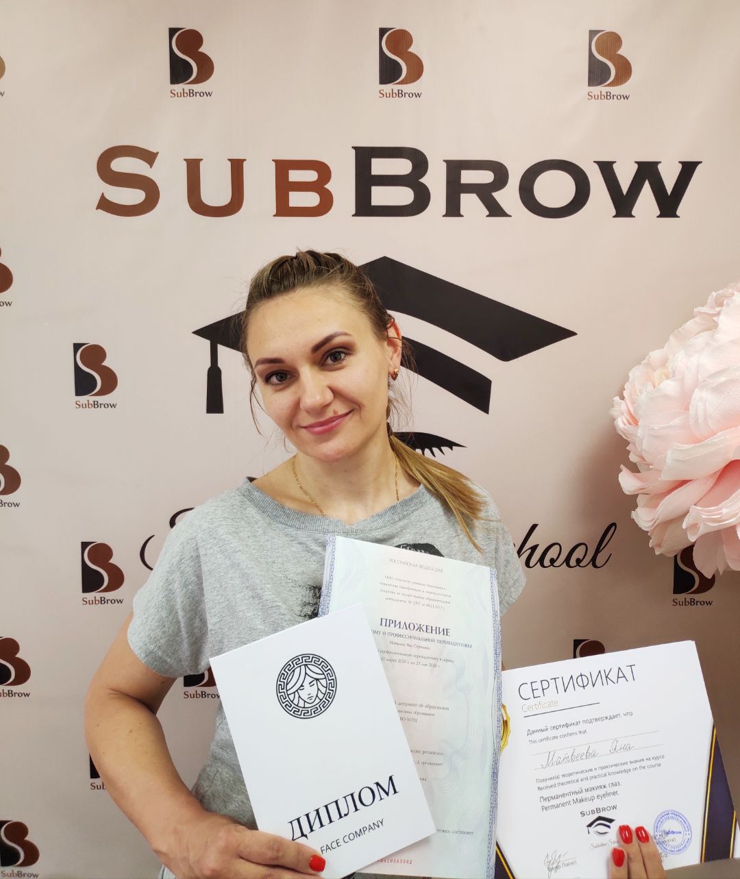 сертификат об обучении