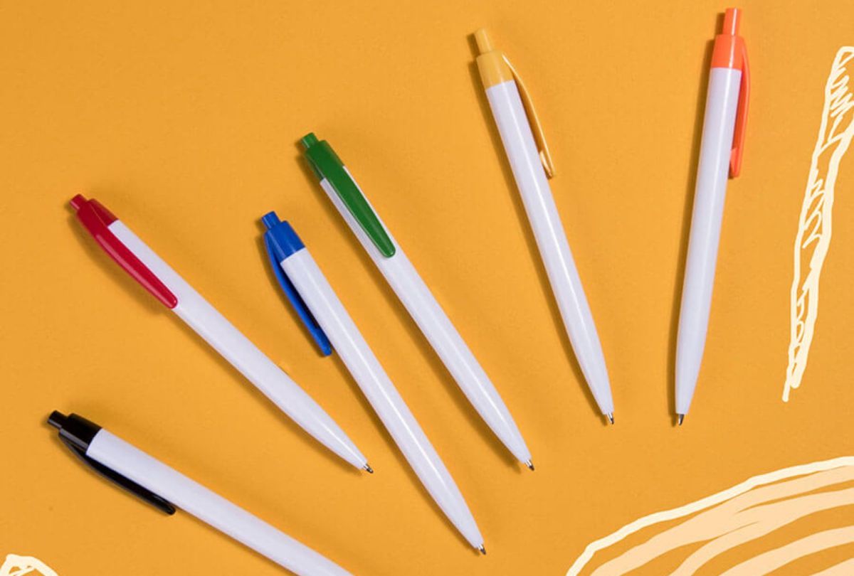 Пластиковые ручки под нанесение логотипа