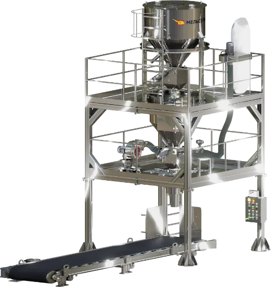 Оборудование фасовки в Биг-Бэги из нержавеющей стали