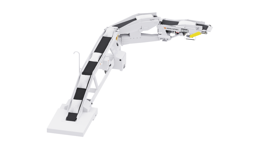 Comprehensive bag stacking system for railcars KMPV-16