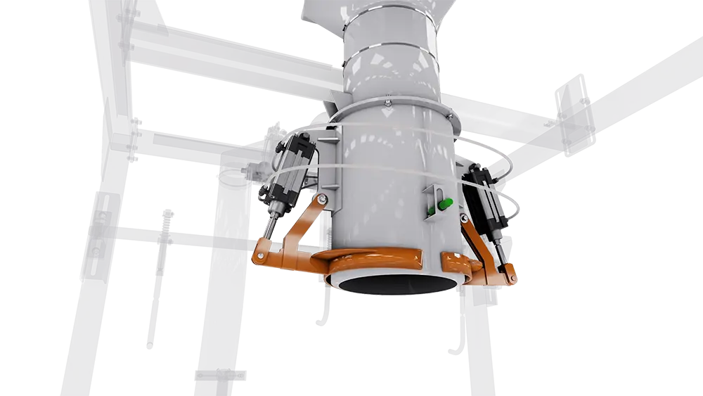 Для фасовки 2-4 стропных Биг-Бэгов оборудование фасовки