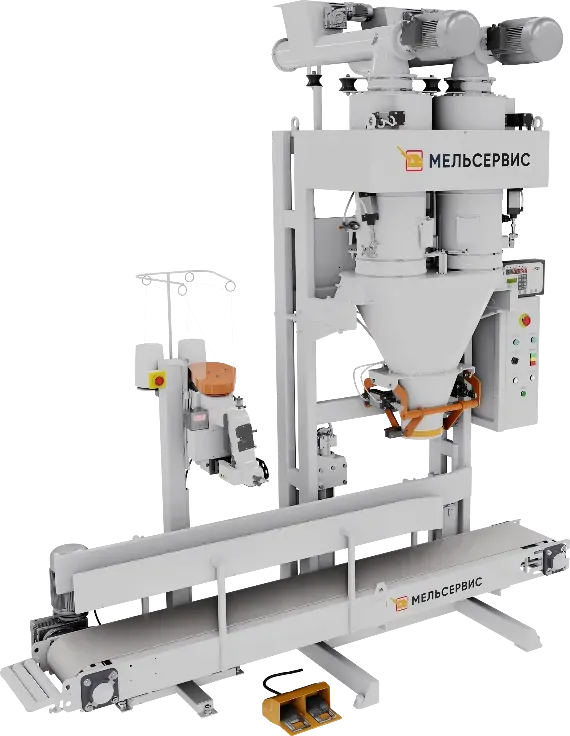 оборудование фасовки в мешки 600 мешков в час