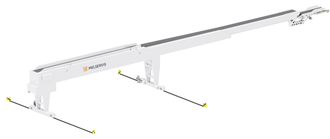 Telescopic bag loading machine MS-PKT-A-12,4