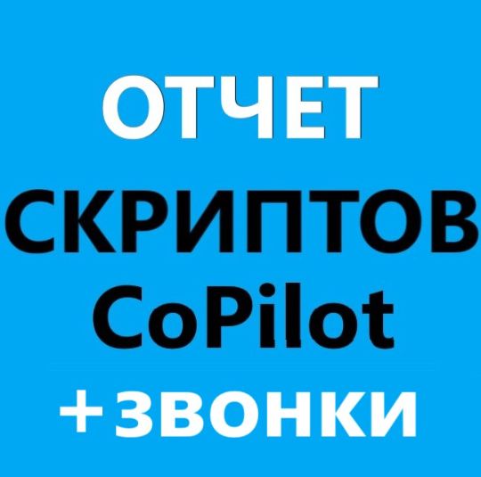 ОТЧЕТ СКРИПТОВ ИИ CoPilot ПО ЗВОНКАМ