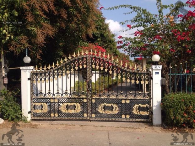 Кованые ворота
