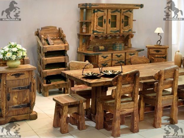 Мебель из массива дерева