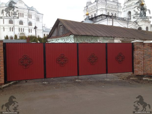 Кованые ворота