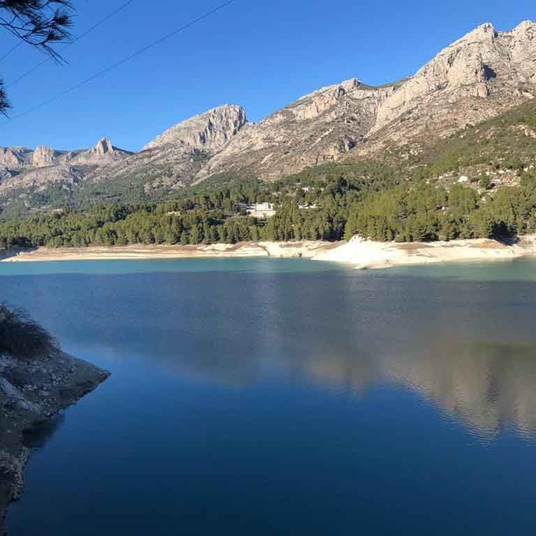 Водохранилище Гуадалест