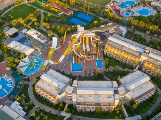 Аквапарк в отеле Пегасос Ворлд