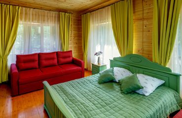 4-х местный номер в доме у озера. База отдыха Куруктачи, Гостевая усадьба.