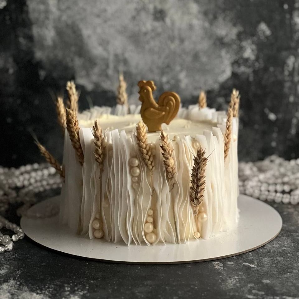 Женский торт книга на День рождения - 2 кг