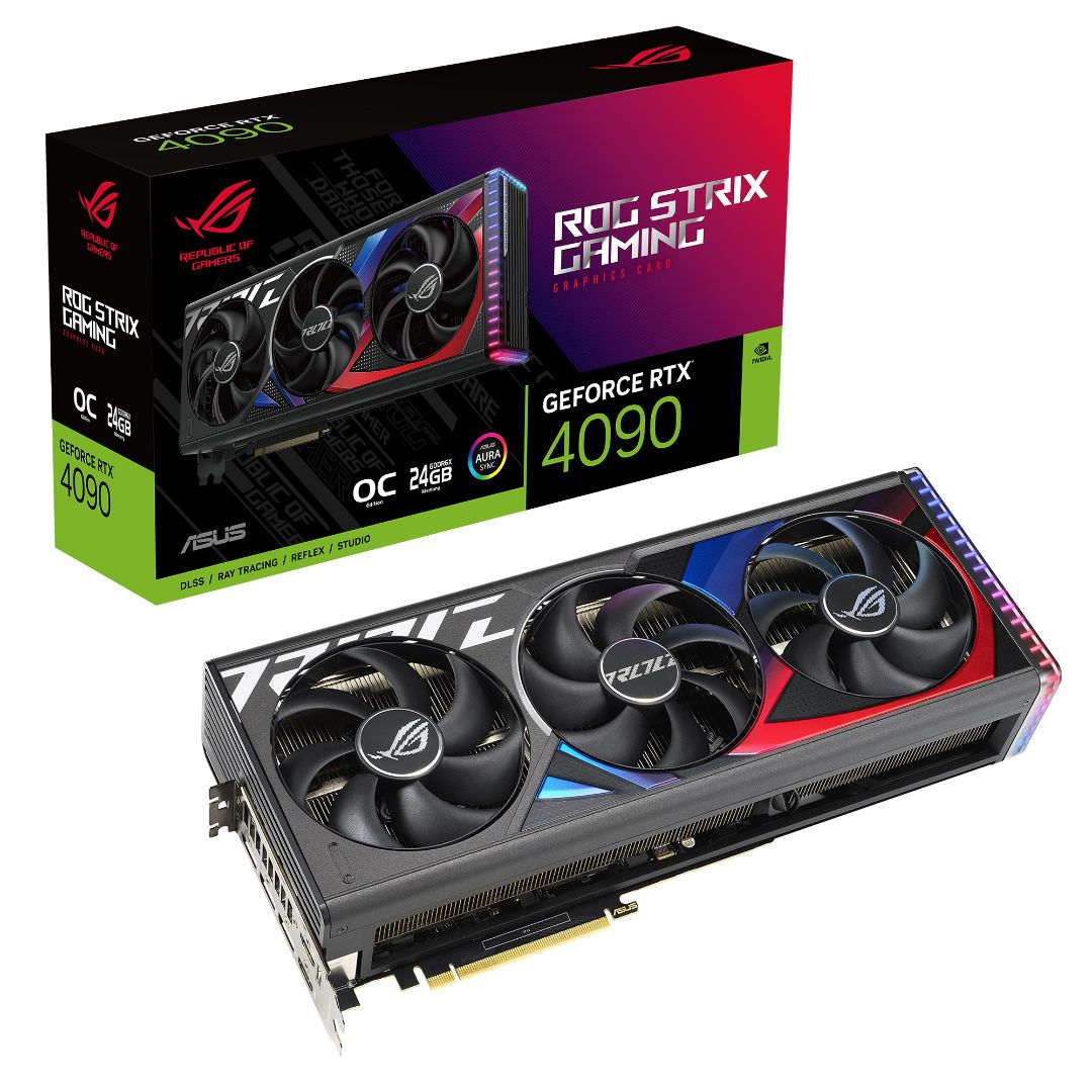 ASUS ROG Strix GeForce RTX 4090 OC Edition 24GB GDDR6X-4
