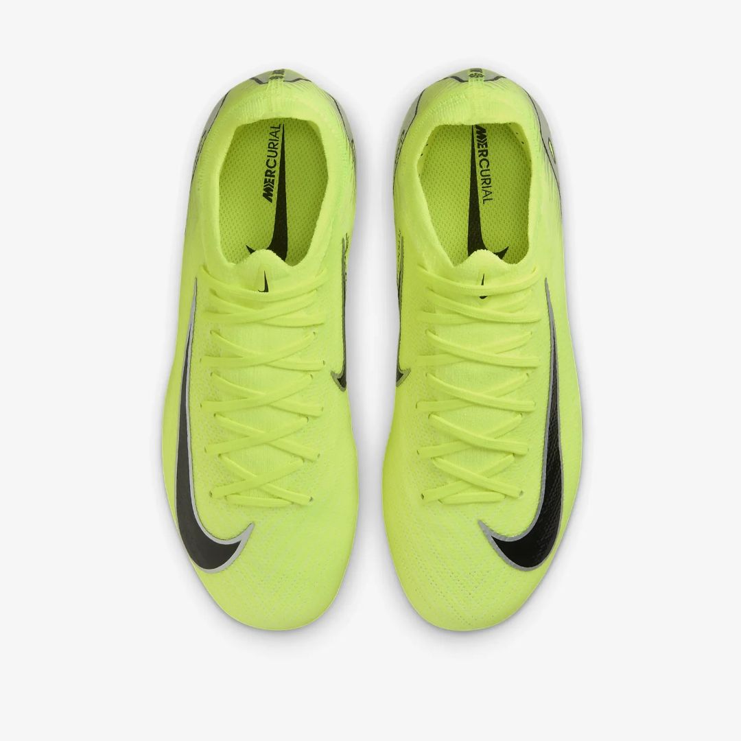 Детские бутсы Nike Jr. Mercurial Vapor 16 Pro FG Low-Top Football Boot Volt-Black HF5448-700