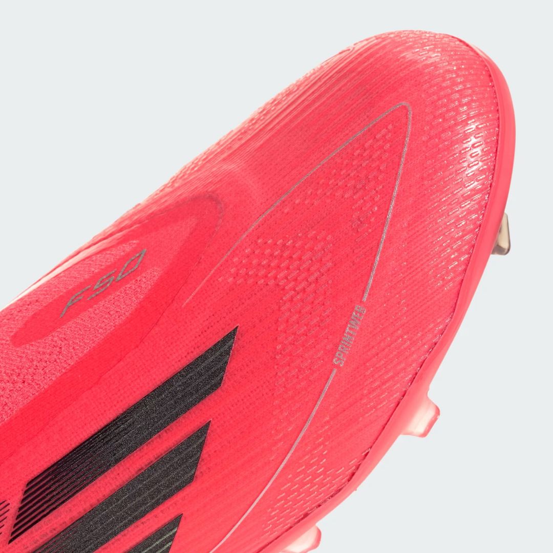 Детские бутсы Adidas F50 Pro Laceless Firm Ground Boots Kids Pink IF1356