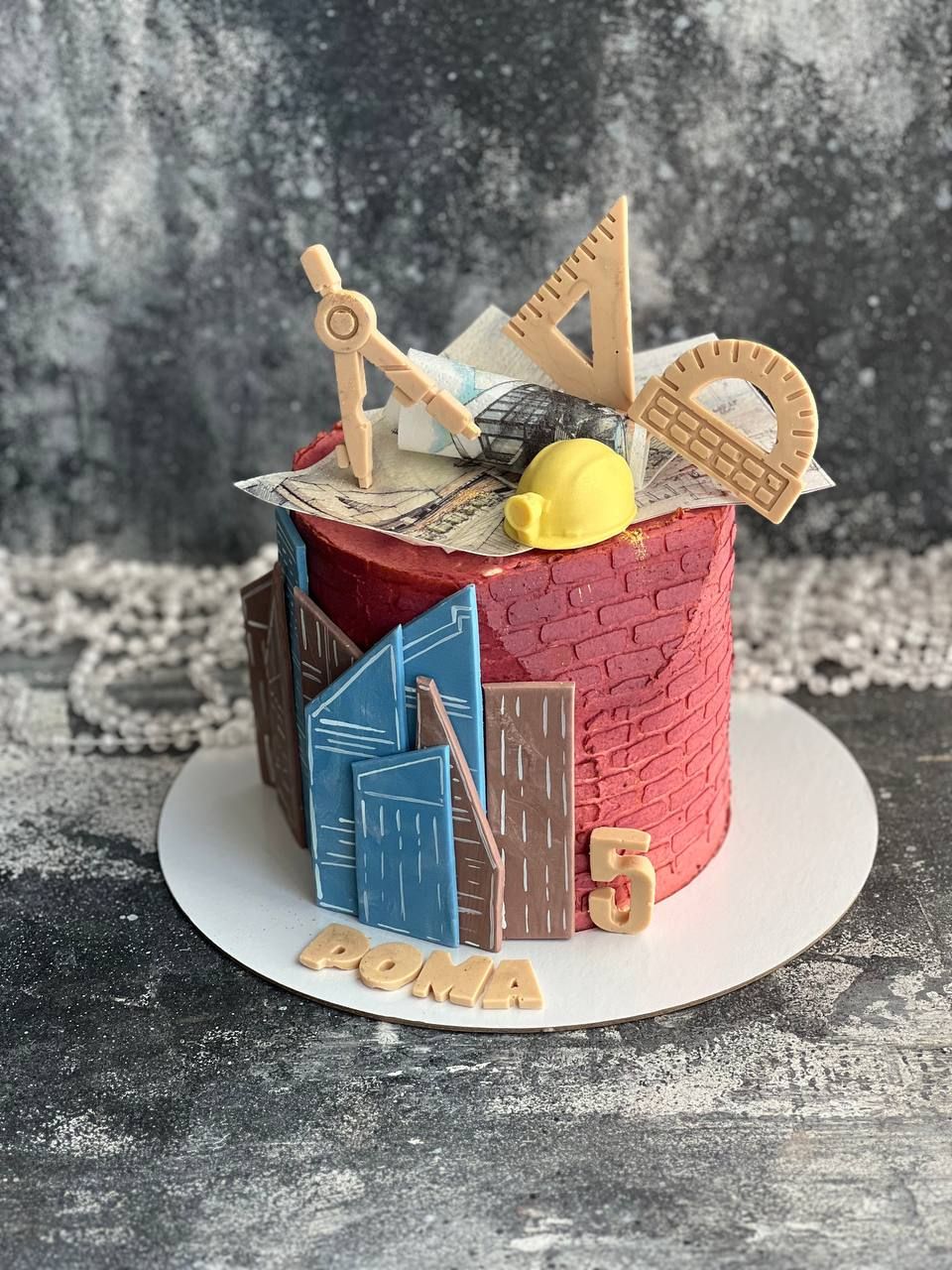 Детский торт на День рождения для мальчика на 5 лет - Соник 2кг