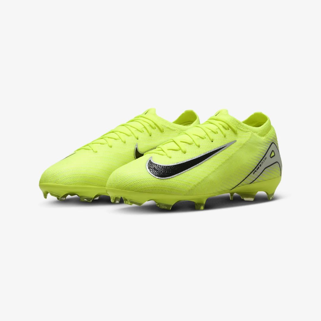 Детские бутсы Nike Jr. Mercurial Vapor 16 Pro FG Low-Top Football Boot Volt-Black HF5448-700