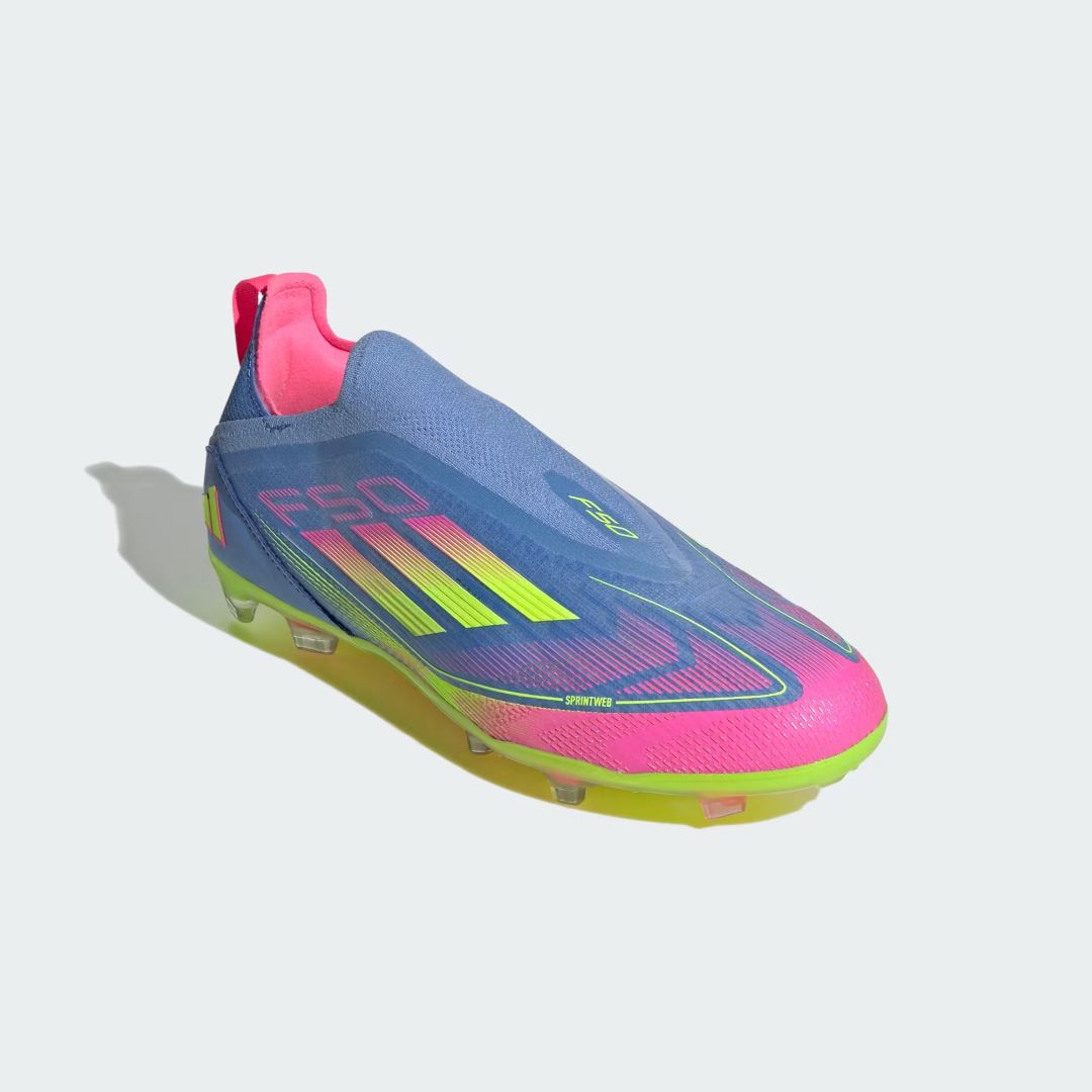 Детские бутсы Adidas F50 ELITE LACELESS FIRM GROUND BOOTS KIDS IE1303