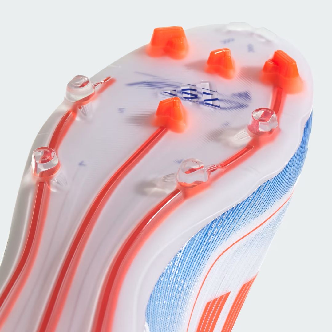 Детские бутсы Adidas F50 PRO LACELESS FIRM GROUND BOOTS KIDS White IF1357 UK 10k