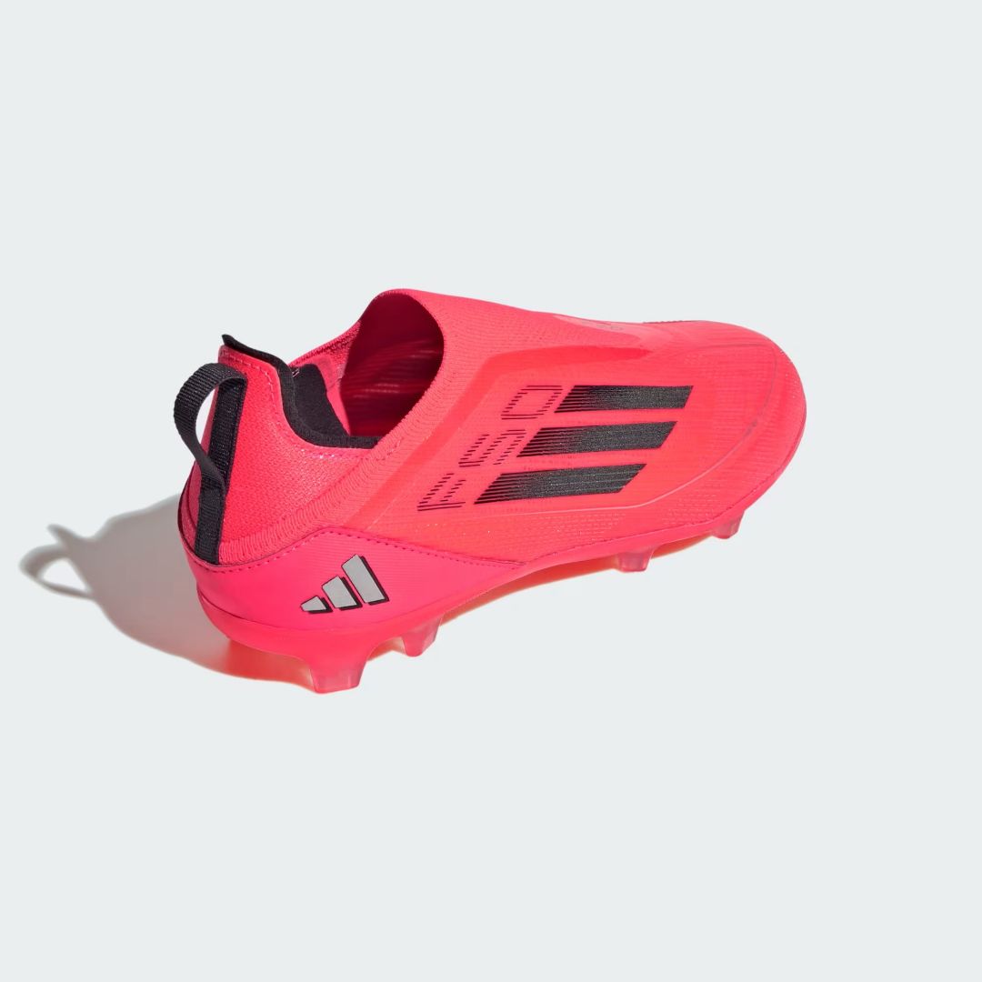 Детские бутсы Adidas F50 Pro Laceless Firm Ground Boots Kids Pink IF1356