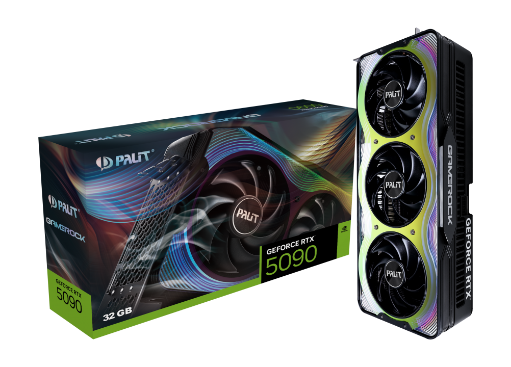 Видеокарта Palit GeForce RTX 5090 GameRock OC