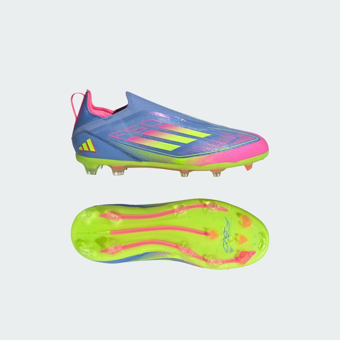 Детские бутсы Adidas F50 ELITE LACELESS FIRM GROUND BOOTS KIDS IE1303