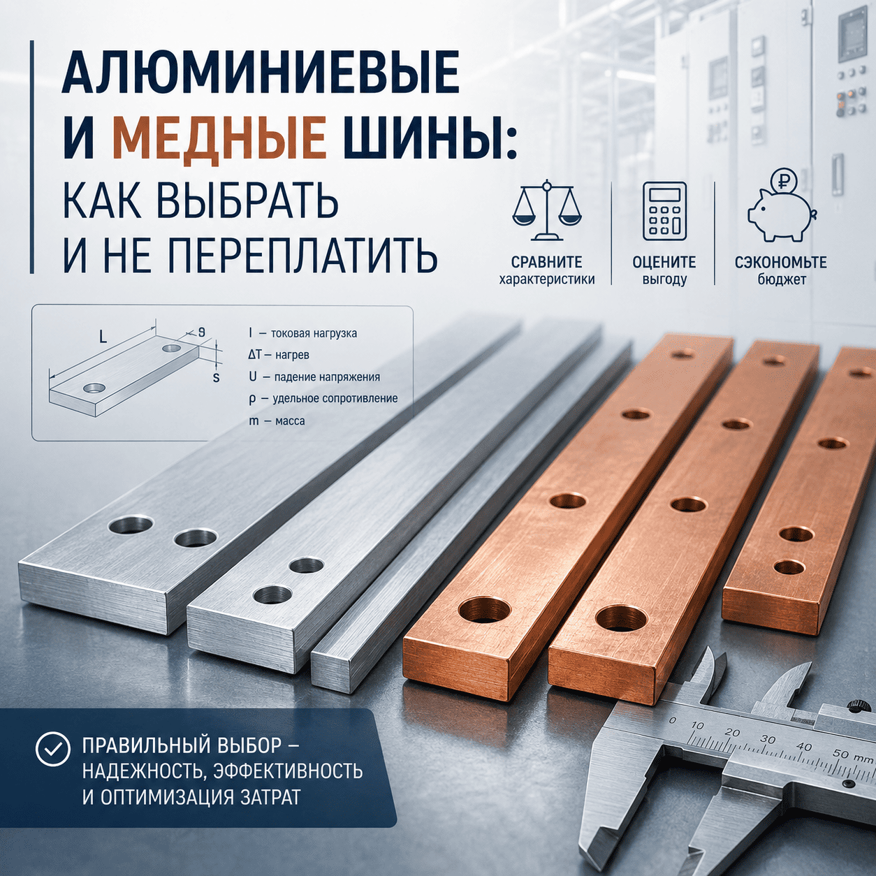 Алюминиевые и медные шины