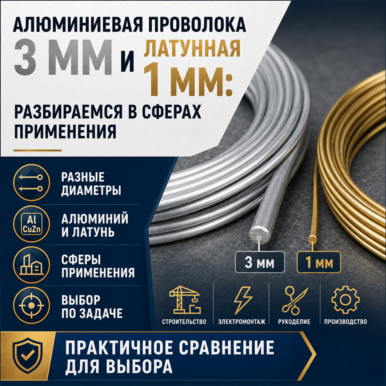 Виды шин: алюминиевые, медные и стальные