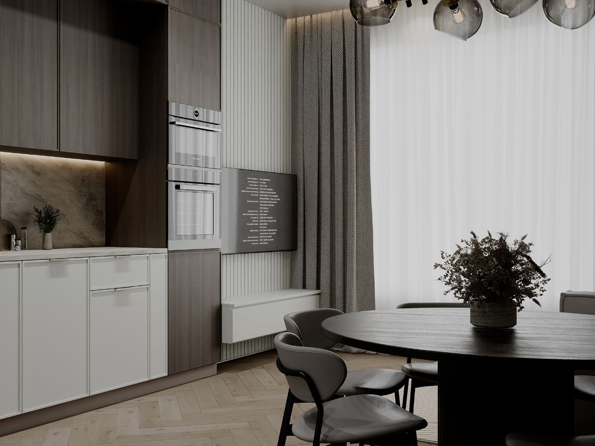 ВИЗУАЛИЗАЦИЯ КУХНИ-ГОСТИНОЙ