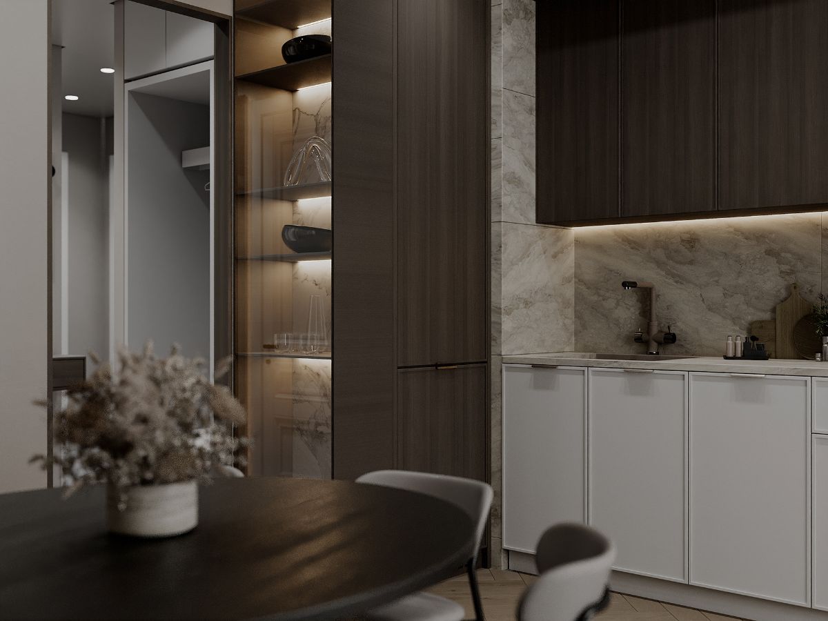 ВИЗУАЛИЗАЦИЯ КУХНИ-ГОСТИНОЙ