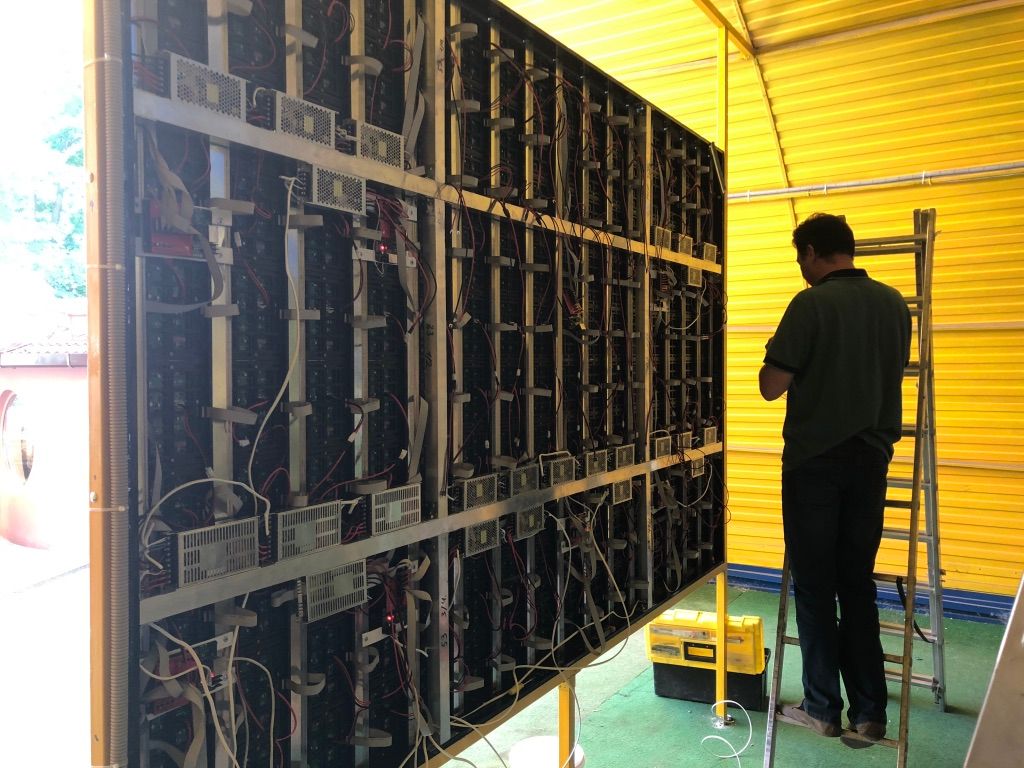 Экран P6 2x3 кафе Махаон