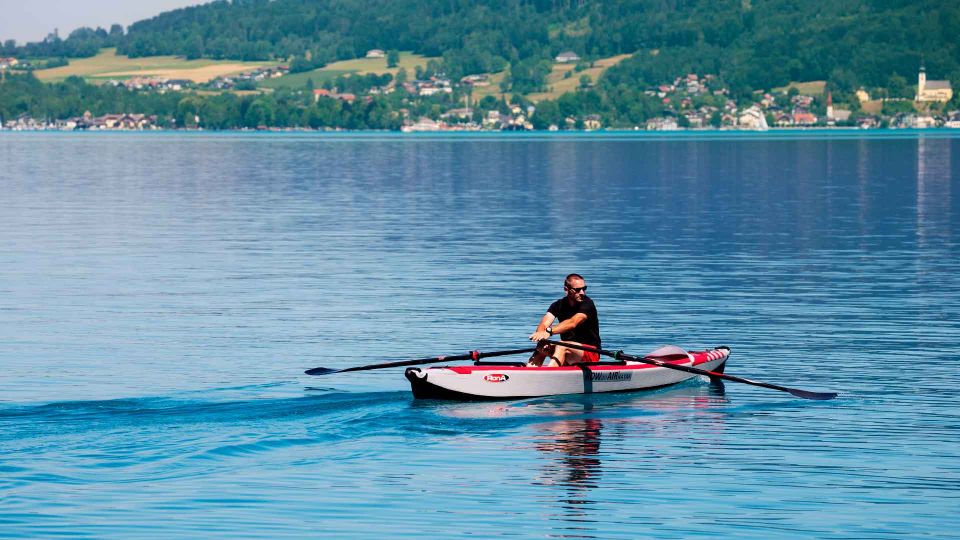 Академическая гребля на байдарке. Гребная система RowMotion® на каяке Airdeck AIRKAYAK 16 ROWonAIR® - оборудование для академической гребли на надувных досках, SUP, каяках, байдарках, каноэ и гребных лодках совместимо с большинством бордов Stand Up Paddle