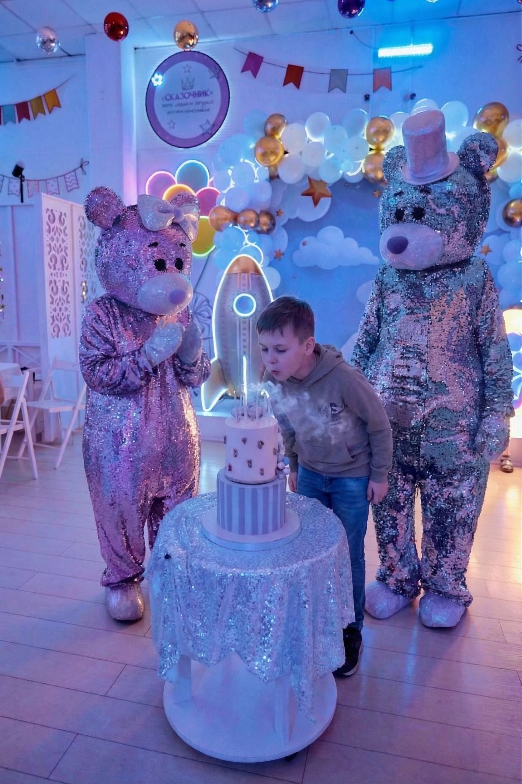 детские праздники в Ярославле, студия праздников для детей с городком