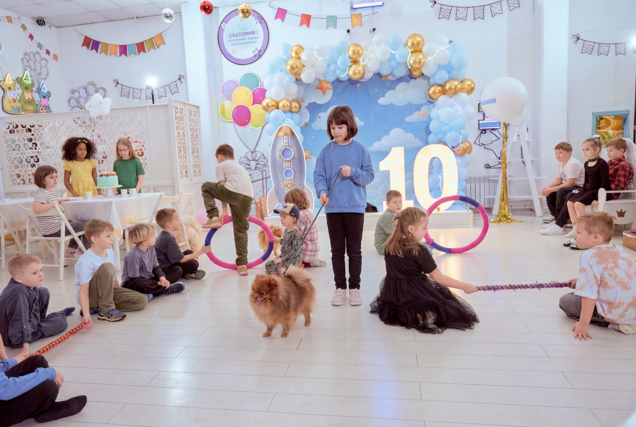 детские праздники в Ярославле, студия праздников для детей с городком