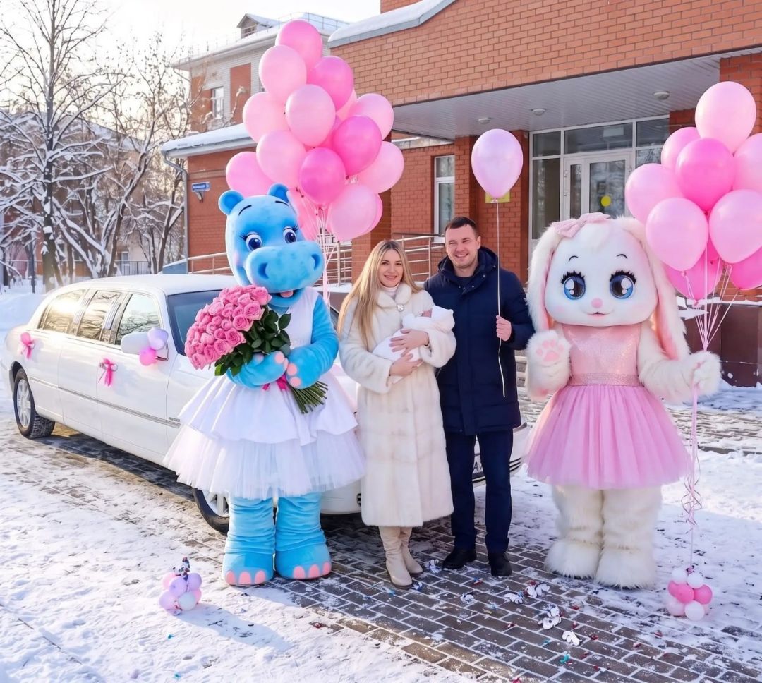 Встреча из роддома мамы и малыша в ярославле