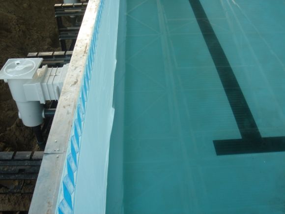 строительство панельного бассейна procopi